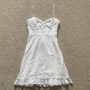Princess Polly Size 0 White Summer Dress